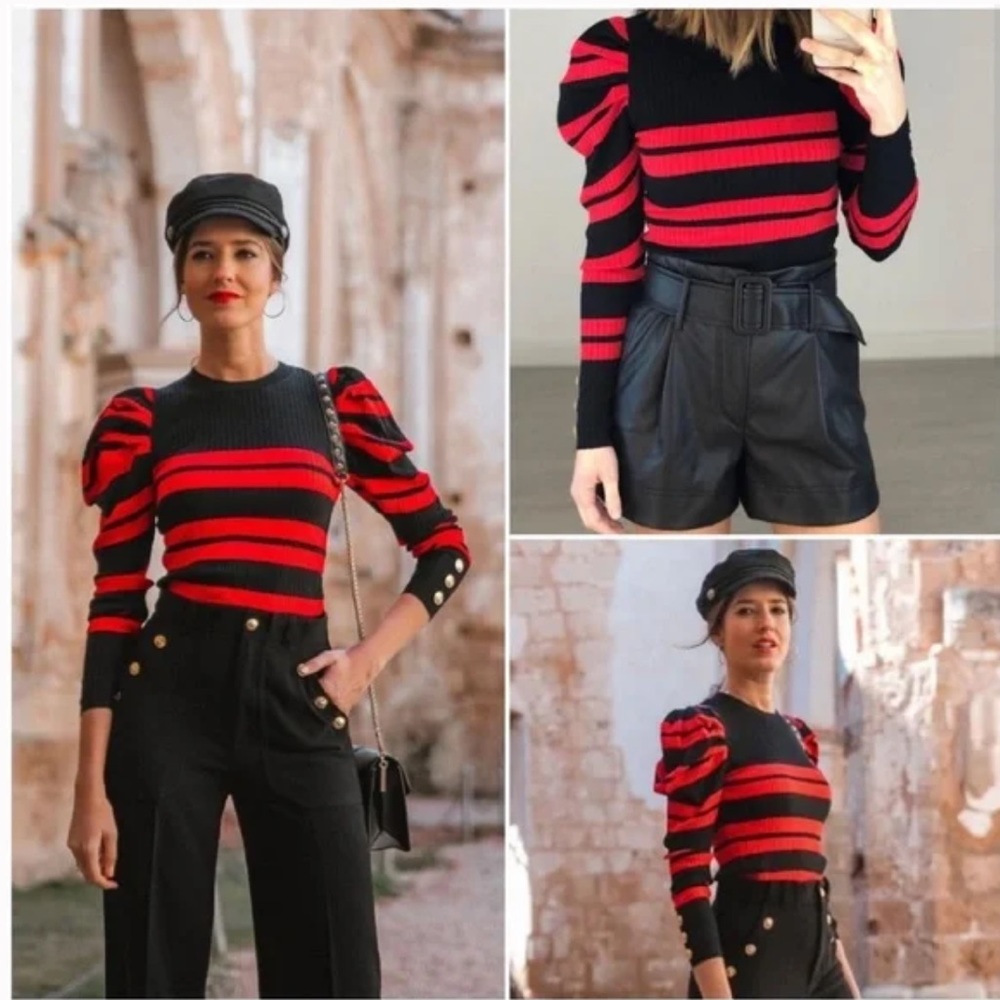 Zara striped sweater